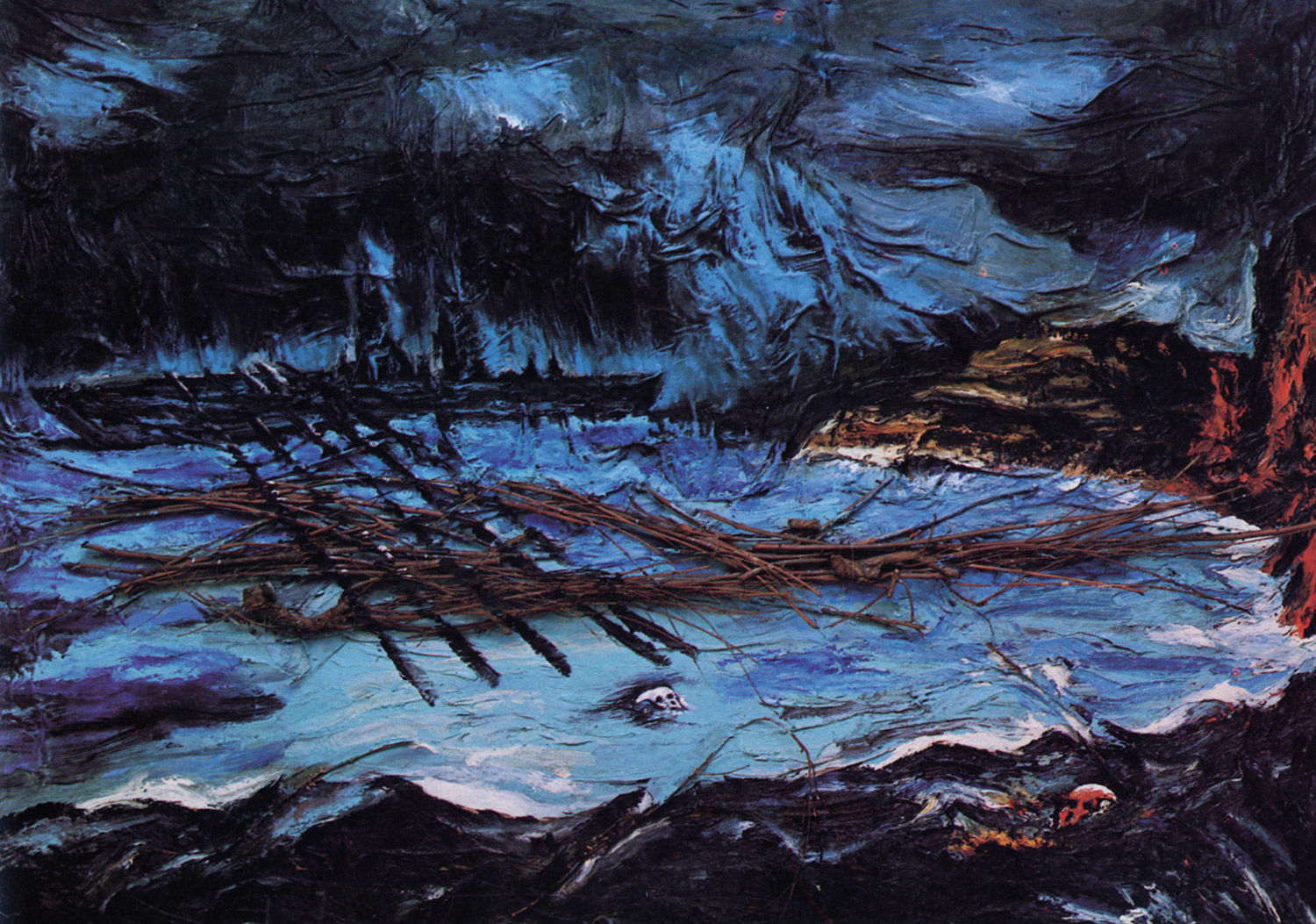 Un quadro che sfiora il mare (1983). Fotografia di Capone e Gianvenuti.